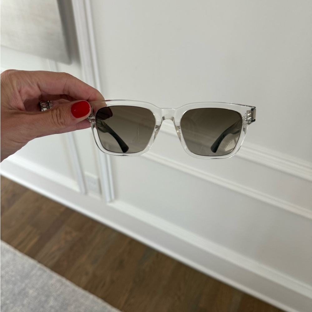 Saint Laurent Gold-Tone Sunglasses